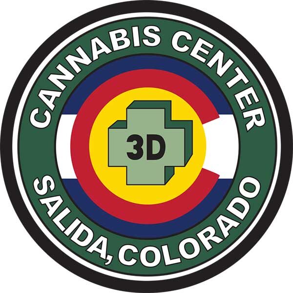 | 3D Cannabis Center 3d cannabis center logo recreational marijuana dispensary salida colorado